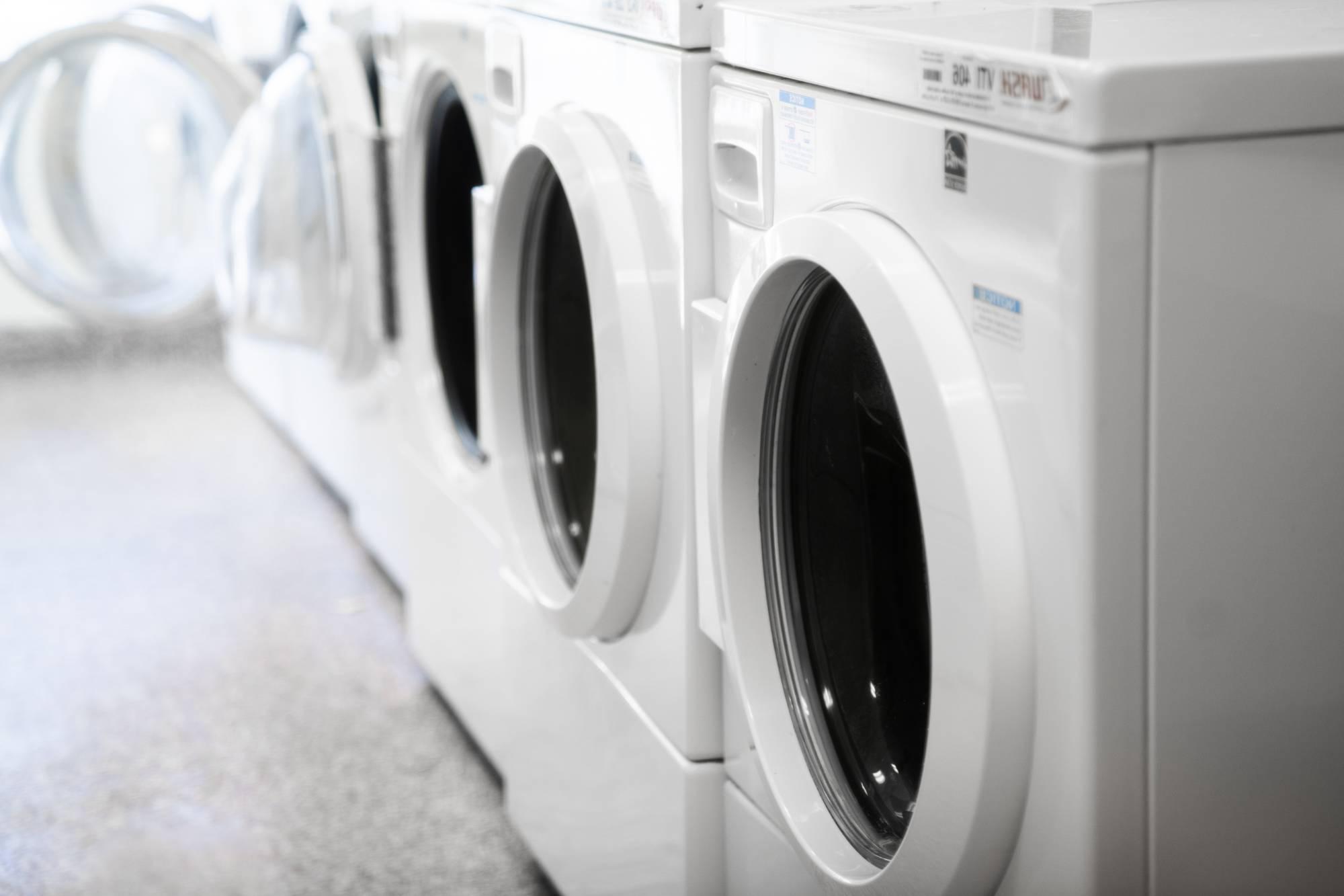 Washer and Dryer in the On-Campus apartment